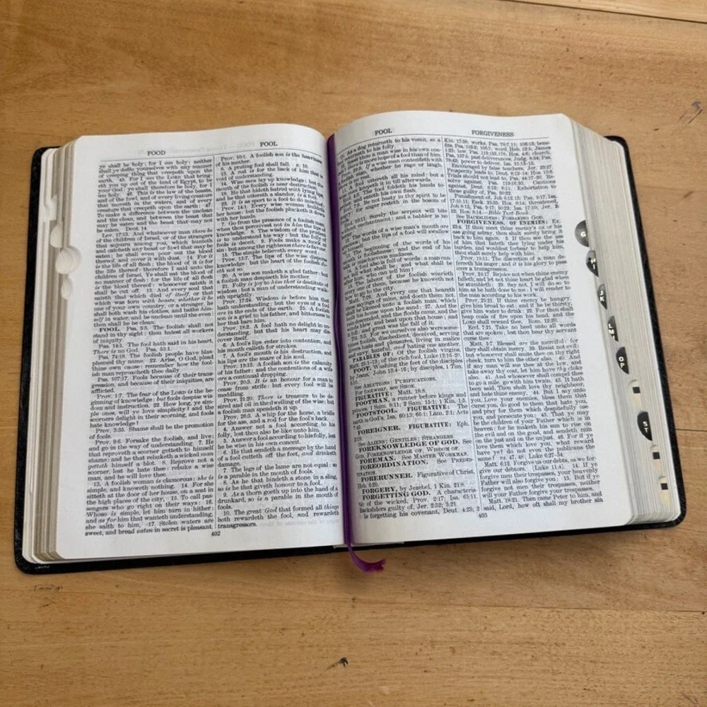 Nave's Topical Bible 1962 Southwestern A Digest of Holy Scripture Vintage Black‎